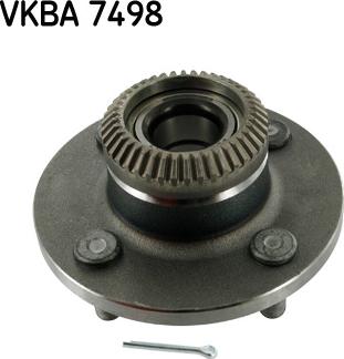 SKF VKBA 7498 - Комплект колесен лагер vvparts.bg