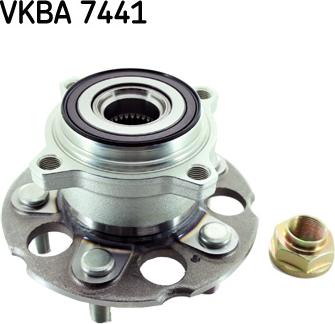 SKF VKBA 7441 - Комплект колесен лагер vvparts.bg