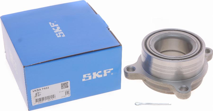 SKF VKBA 7451 - Комплект колесен лагер vvparts.bg