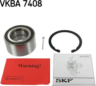 SKF VKBA 7408 - Комплект колесен лагер vvparts.bg