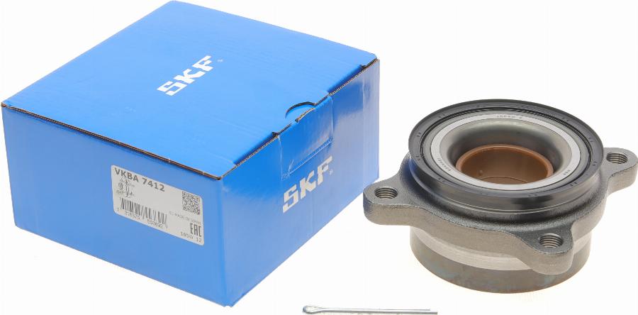 SKF VKBA 7412 - Комплект колесен лагер vvparts.bg