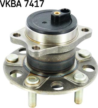 SKF VKBA 7417 - Комплект колесен лагер vvparts.bg