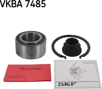 SKF VKBA 7485 - Комплект колесен лагер vvparts.bg