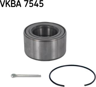 SKF VKBA 7545 - Комплект колесен лагер vvparts.bg