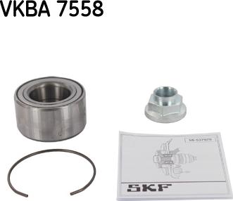 SKF VKBA 7558 - Комплект колесен лагер vvparts.bg