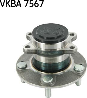 SKF VKBA 7567 - Комплект колесен лагер vvparts.bg