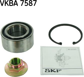 SKF VKBA 7587 - Комплект колесен лагер vvparts.bg