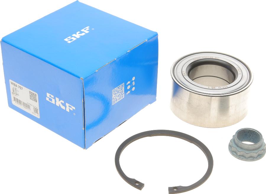 SKF VKBA 757 - Комплект колесен лагер vvparts.bg