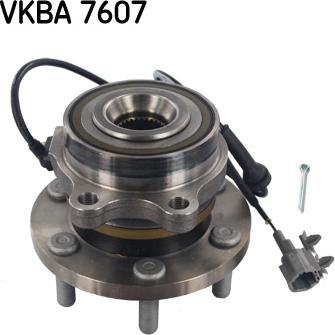 SKF VKBA 7607 - Комплект колесен лагер vvparts.bg