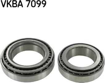 SKF VKBA 7099 - Комплект колесен лагер vvparts.bg