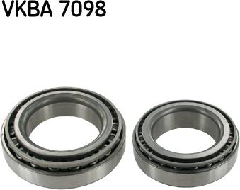 SKF VKBA 7098 - Комплект колесен лагер vvparts.bg