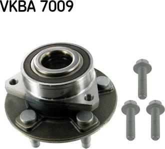 SKF VKBA 7009 - Комплект колесен лагер vvparts.bg