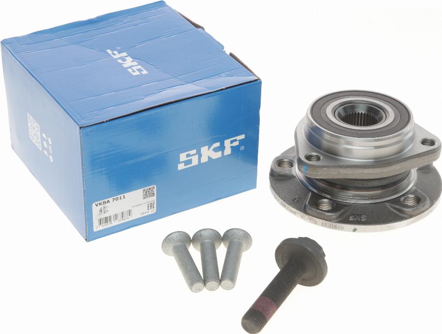 SKF VKBA 7011 - Комплект колесен лагер vvparts.bg