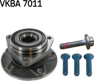 SKF VKBA 7011 - Комплект колесен лагер vvparts.bg