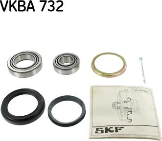 SKF VKBA 732 - Комплект колесен лагер vvparts.bg