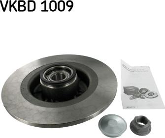 SKF VKBD 1009 - Спирачен диск vvparts.bg