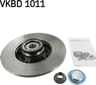 SKF VKBD 1011 - Спирачен диск vvparts.bg