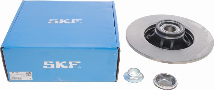 SKF VKBD 1017 - Спирачен диск vvparts.bg