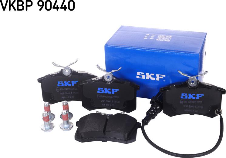 SKF VKBP 90440 E - Комплект спирачно феродо, дискови спирачки vvparts.bg