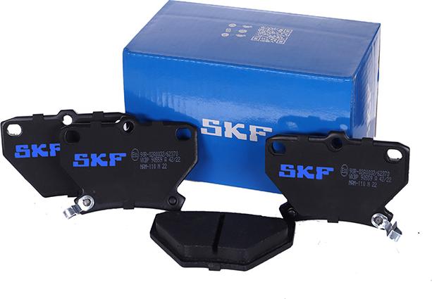 SKF VKBP 90559 A - Комплект спирачно феродо, дискови спирачки vvparts.bg