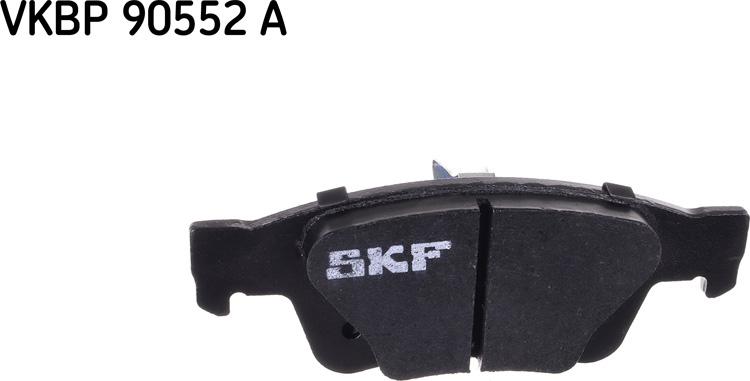 SKF VKBP 90552 A - Комплект спирачно феродо, дискови спирачки vvparts.bg