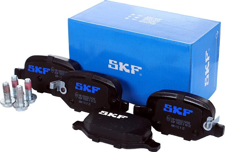 SKF VKBP 90528 A - Комплект спирачно феродо, дискови спирачки vvparts.bg