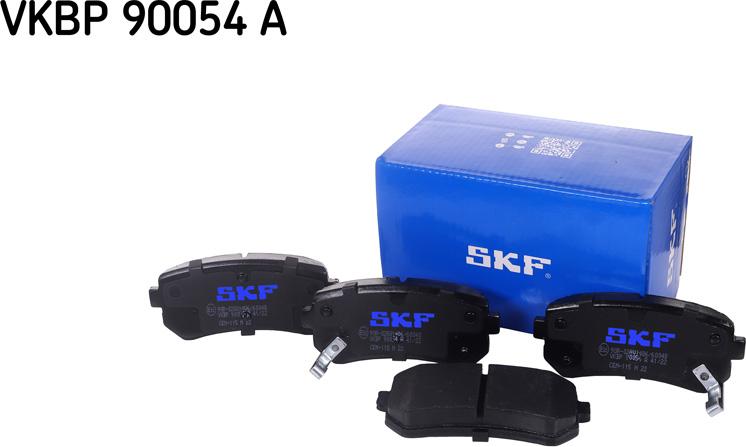 SKF VKBP 90054 A - Комплект спирачно феродо, дискови спирачки vvparts.bg