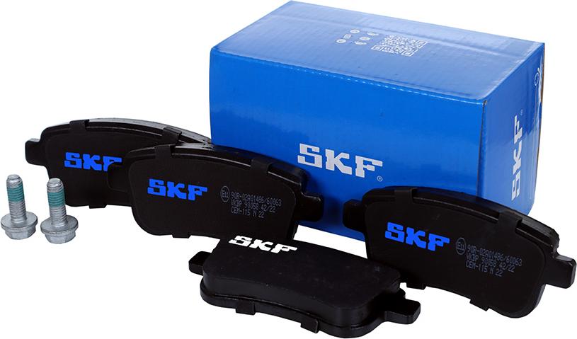 SKF VKBP 90058 - Комплект спирачно феродо, дискови спирачки vvparts.bg