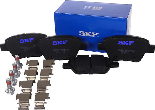 SKF VKBP 90070 - Комплект спирачно феродо, дискови спирачки vvparts.bg