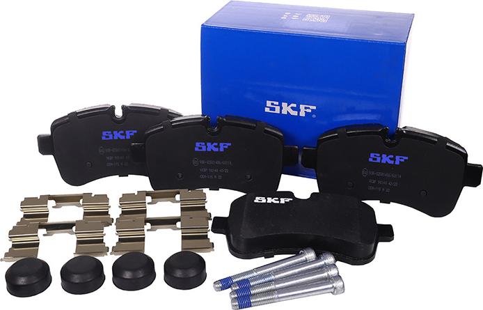 SKF VKBP 90140 - Комплект спирачно феродо, дискови спирачки vvparts.bg