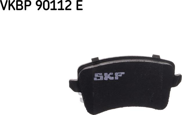 SKF VKBP 90112 E - Комплект спирачно феродо, дискови спирачки vvparts.bg