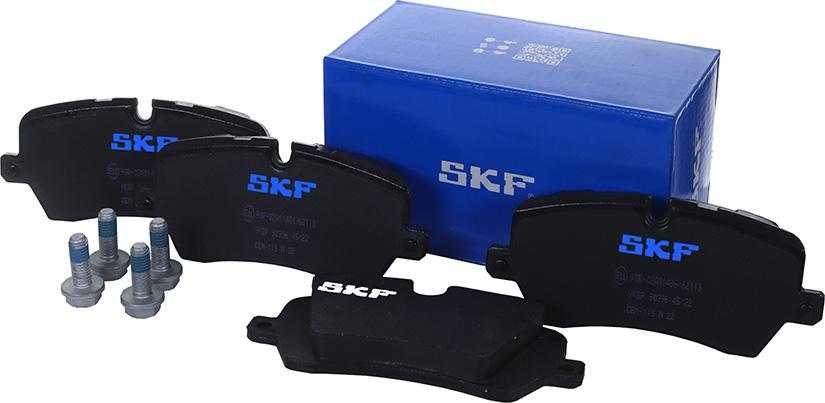 SKF VKBP 90396 - Комплект спирачно феродо, дискови спирачки vvparts.bg