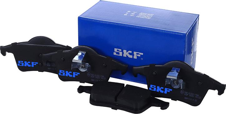 SKF VKBP 90261 - Комплект спирачно феродо, дискови спирачки vvparts.bg