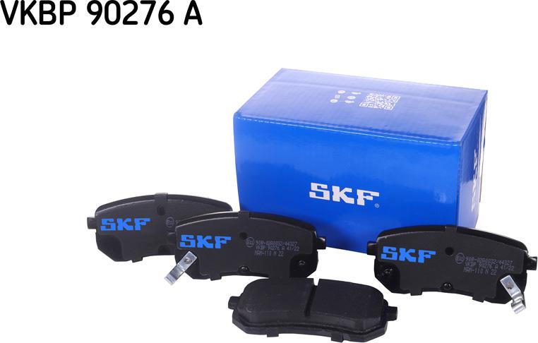 SKF VKBP 90276 A - Комплект спирачно феродо, дискови спирачки vvparts.bg
