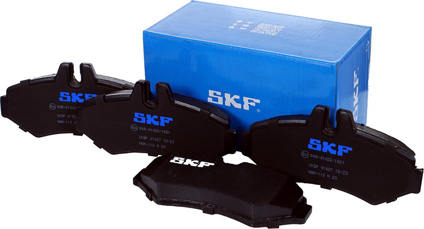 SKF VKBP 91027 - Комплект спирачно феродо, дискови спирачки vvparts.bg