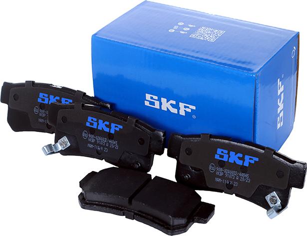 SKF VKBP 91073 A - Комплект спирачно феродо, дискови спирачки vvparts.bg