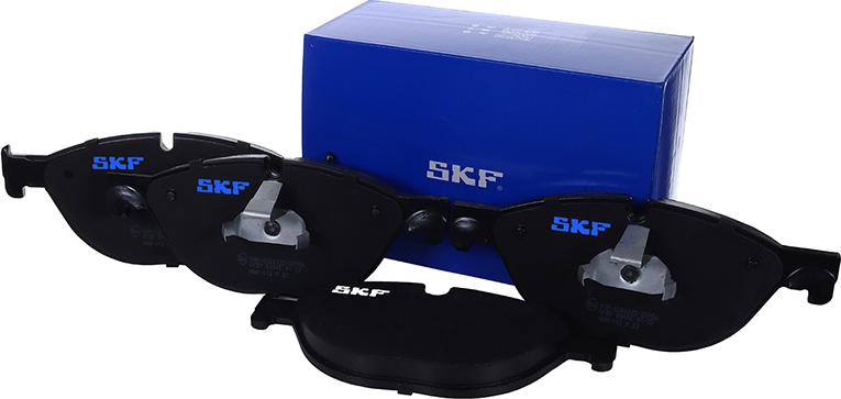 SKF VKBP 80442 - Комплект спирачно феродо, дискови спирачки vvparts.bg