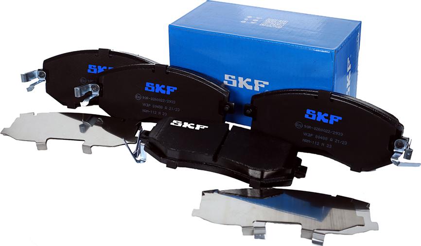 SKF VKBP 80488 A - Комплект спирачно феродо, дискови спирачки vvparts.bg