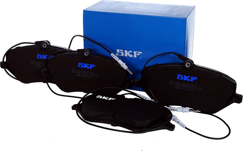 SKF VKBP 80519 E - Комплект спирачно феродо, дискови спирачки vvparts.bg