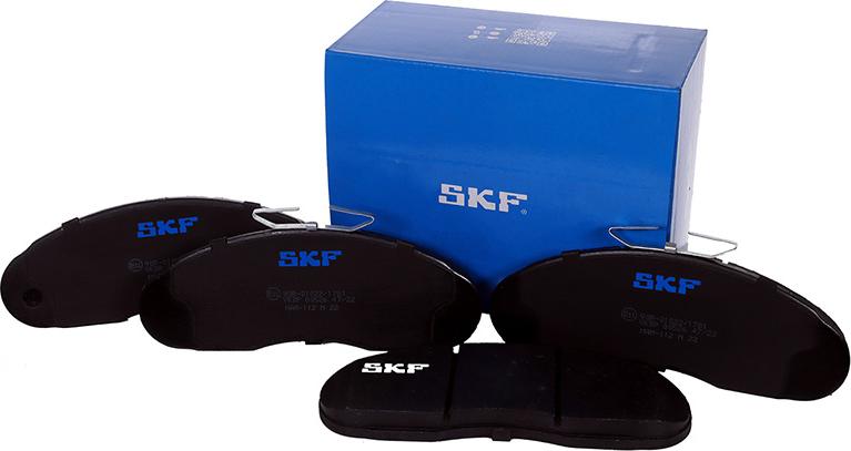 SKF VKBP 80526 - Комплект спирачно феродо, дискови спирачки vvparts.bg