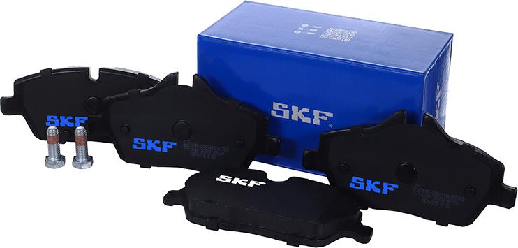SKF VKBP 80093 - Комплект спирачно феродо, дискови спирачки vvparts.bg