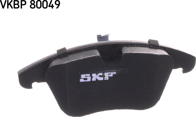 SKF VKBP 80049 - Комплект спирачно феродо, дискови спирачки vvparts.bg