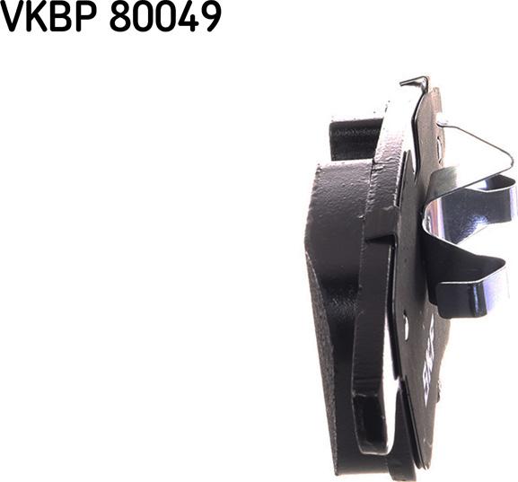 SKF VKBP 80049 - Комплект спирачно феродо, дискови спирачки vvparts.bg