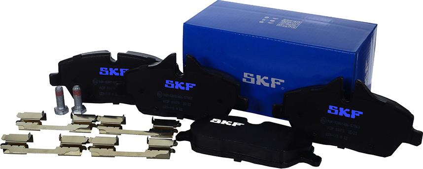 SKF VKBP 80079 - Комплект спирачно феродо, дискови спирачки vvparts.bg