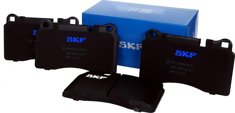 SKF VKBP 80312 - Комплект спирачно феродо, дискови спирачки vvparts.bg