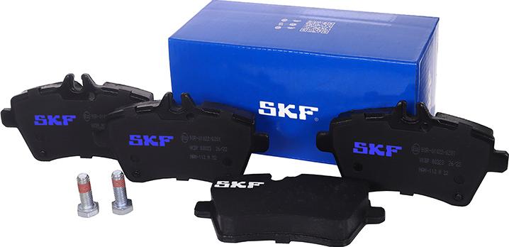 SKF VKBP 80323 - Комплект спирачно феродо, дискови спирачки vvparts.bg