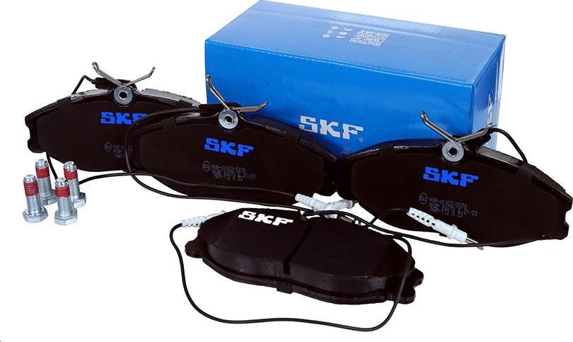 SKF VKBP 80771 E - Комплект спирачно феродо, дискови спирачки vvparts.bg