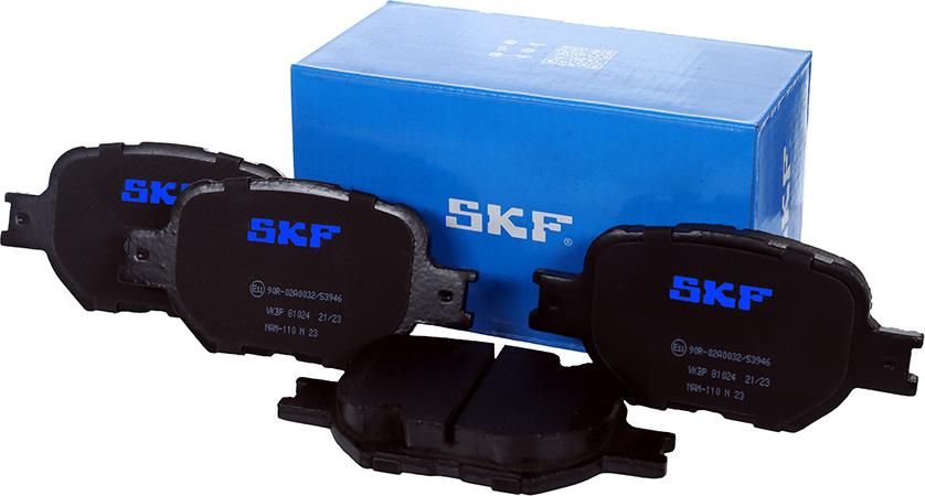 SKF VKBP 81024 - Комплект спирачно феродо, дискови спирачки vvparts.bg