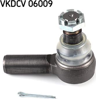 SKF VKDCV 06009 - Накрайник на напречна кормилна щанга vvparts.bg