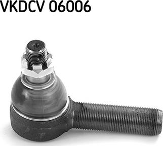 SKF VKDCV 06006 - Накрайник на напречна кормилна щанга vvparts.bg